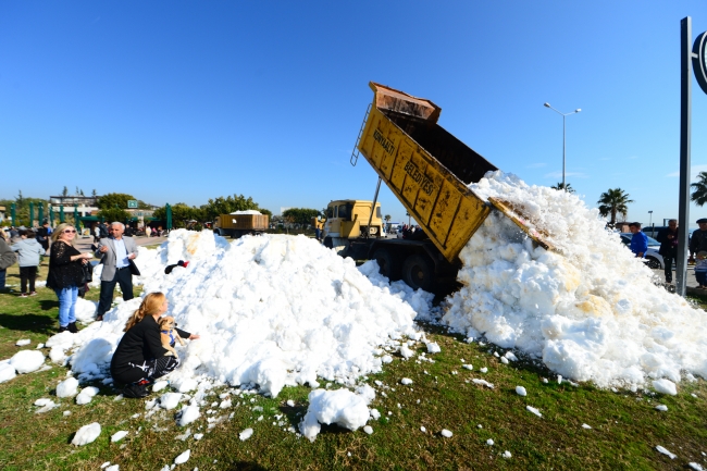 17 derecede 'kar' keyfi yaşadılar